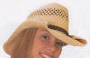 Rolled Brim Straw Western